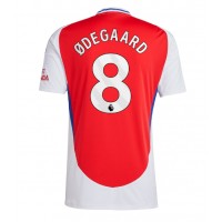 Dres Arsenal Martin Odegaard #8 Domaci 2024-25 Kratak Rukav